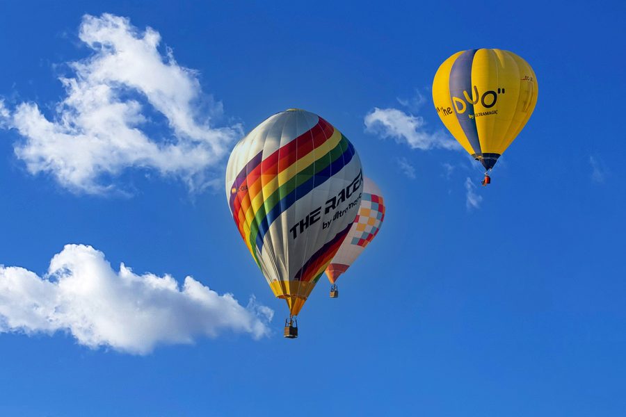 Vol en montgolfière