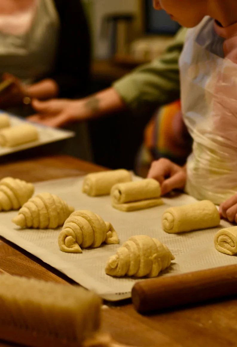 Cours de fabrication de croissants avec chef