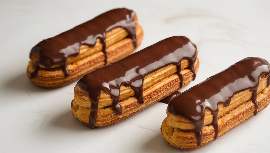 Cours de fabrication d'éclairs et de choux