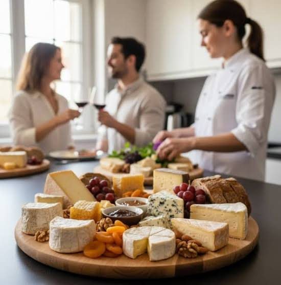 Dégustations de vins et de fromages avec chef sommelier